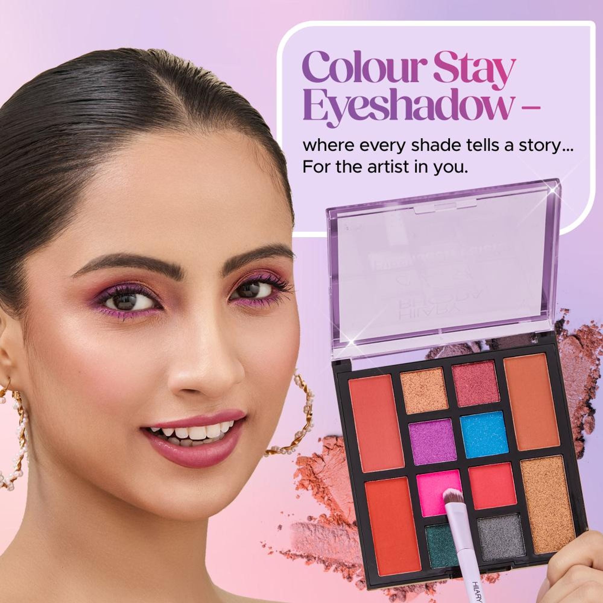 Hilary Rhoda Colour Stay Eyeshadow Palette - 1 - Distacart
