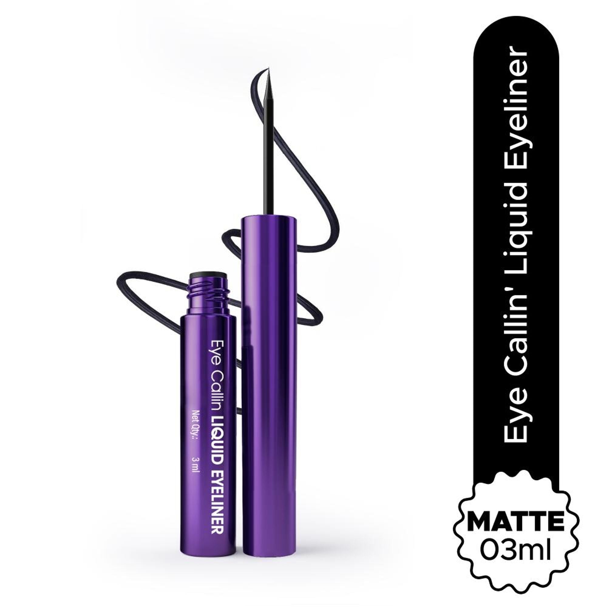 Hilary Rhoda Eye Callin' Liquid Waterproof Eyeliner - Matte 01