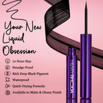 Thumbnail for Hilary Rhoda Eye Callin' Liquid Waterproof Eyeliner - Matte 01 - Distacart