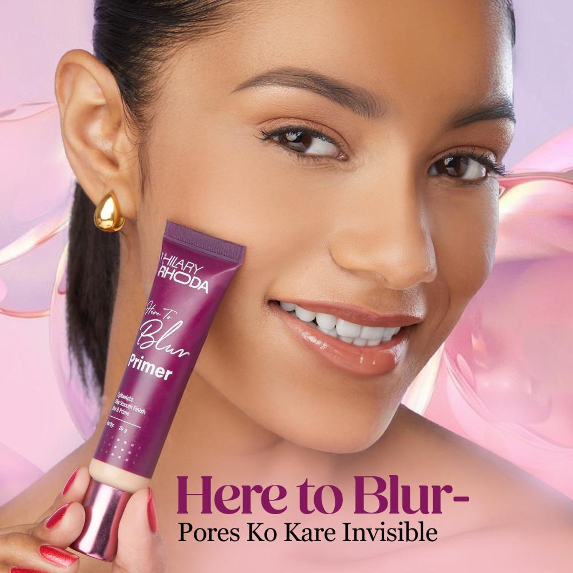 Hilary Rhoda Here To Blur Matte Primer - Distacart