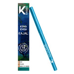 Thumbnail for kinded kind eyes kajal 3 in 1 kohl kajal eye liner smokey eye shadow 03 treasured turquoise
