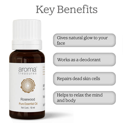Aroma Treasures Rosewood Pure Essential Oil - Distacart