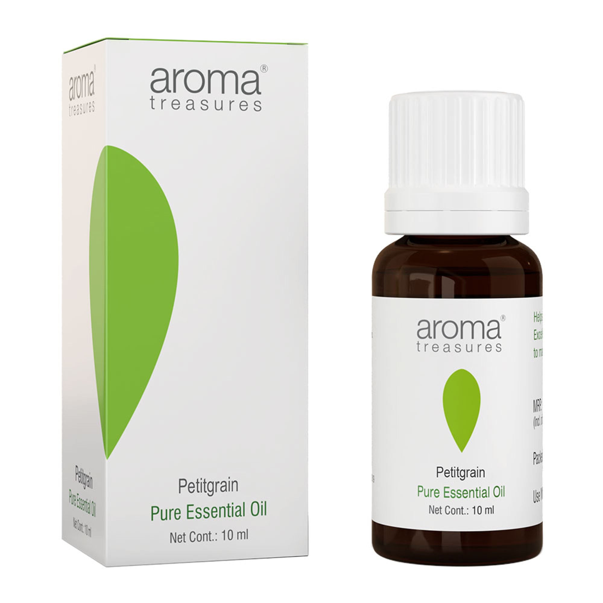 Aroma Treasures Petitgrain Pure Essential Oil - Distacart
