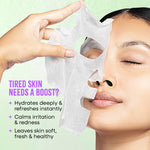 Thumbnail for Nykaa Green Tea + Aloe Vera Sheet Mask For Hydrated Skin - Formulated in Korea - For All Skin Types - Green Tea + Aloe Vera - Distacart