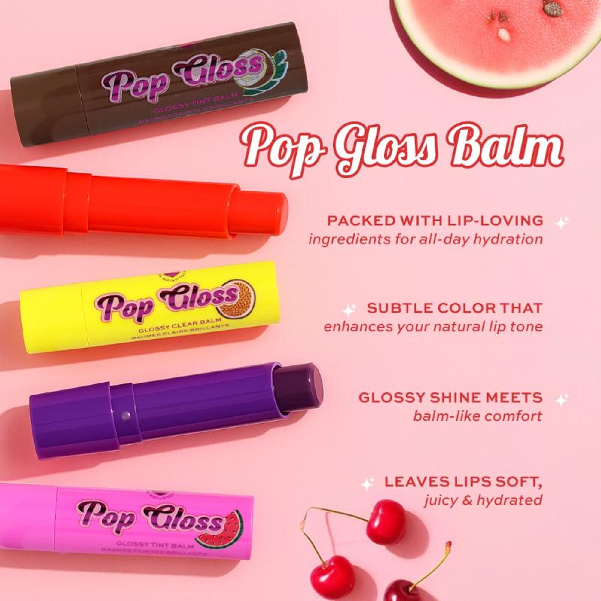 Makeup Revolution Pop Gloss Balm - Watermelon Pink
