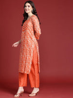 Thumbnail for Anouk Women Floral Printed Regular Gotta Patti Pure Cotton Kurta with Trousers & Dupatta
