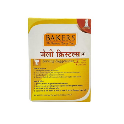 BAKERS Jelly Crystals (Gelatin Dessert) - Mango - Dista