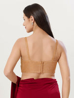 Thumbnail for Joban Fashion Women Polyester Copper Stitched Blouse - Distacart