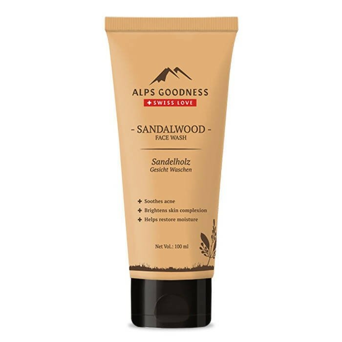 Alps Goodness Sandalwood Face Wash - Distacart