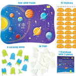 Thumbnail for Imagimake Mapology Solar System Puzzle - Learning Aid And Educational Toy - For Kids Age 4 And Above (Solar System)