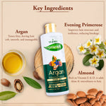 Thumbnail for VI-JOHN Prakritik Argan & Evening Primrose Hair oil, Helps to Control Dandruff,100% Bio Actives Hair Oil