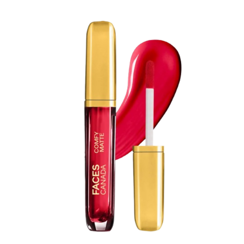 Faces Canada Comfy Matte Liquid Lipstick - Getting Ready 02 - Distacart