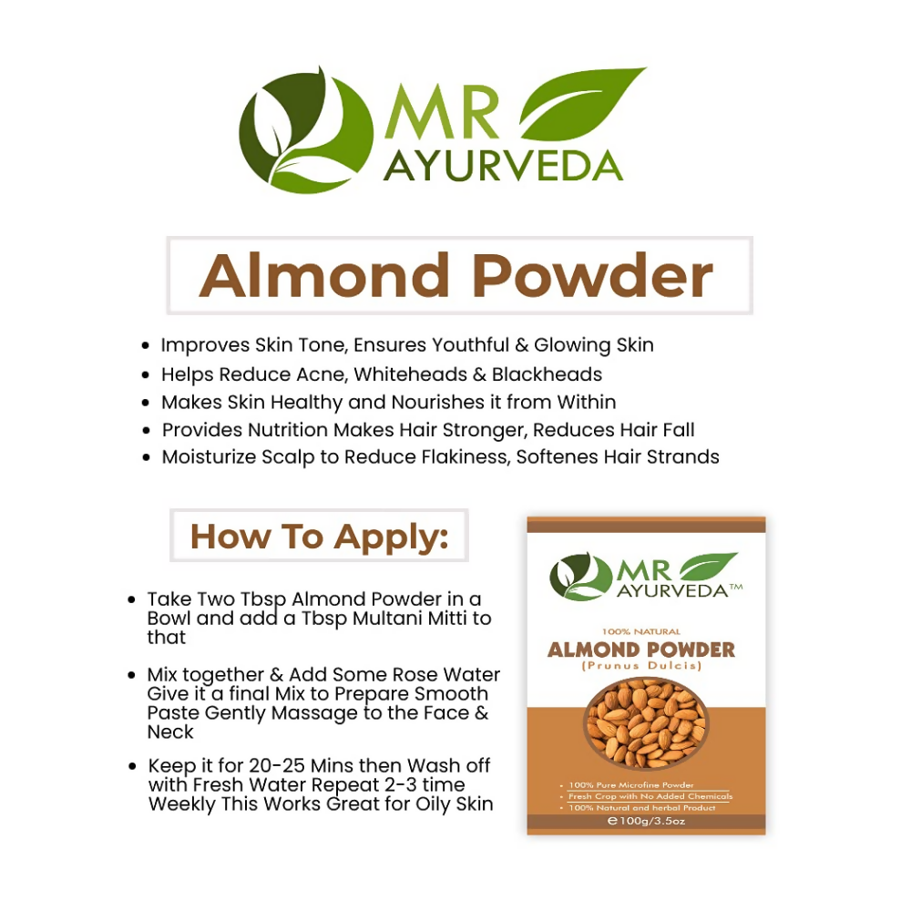MR Ayurveda Almond Powder
