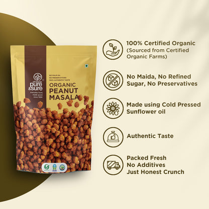 Pure & Sure Organic Peanut Masala - Distacart