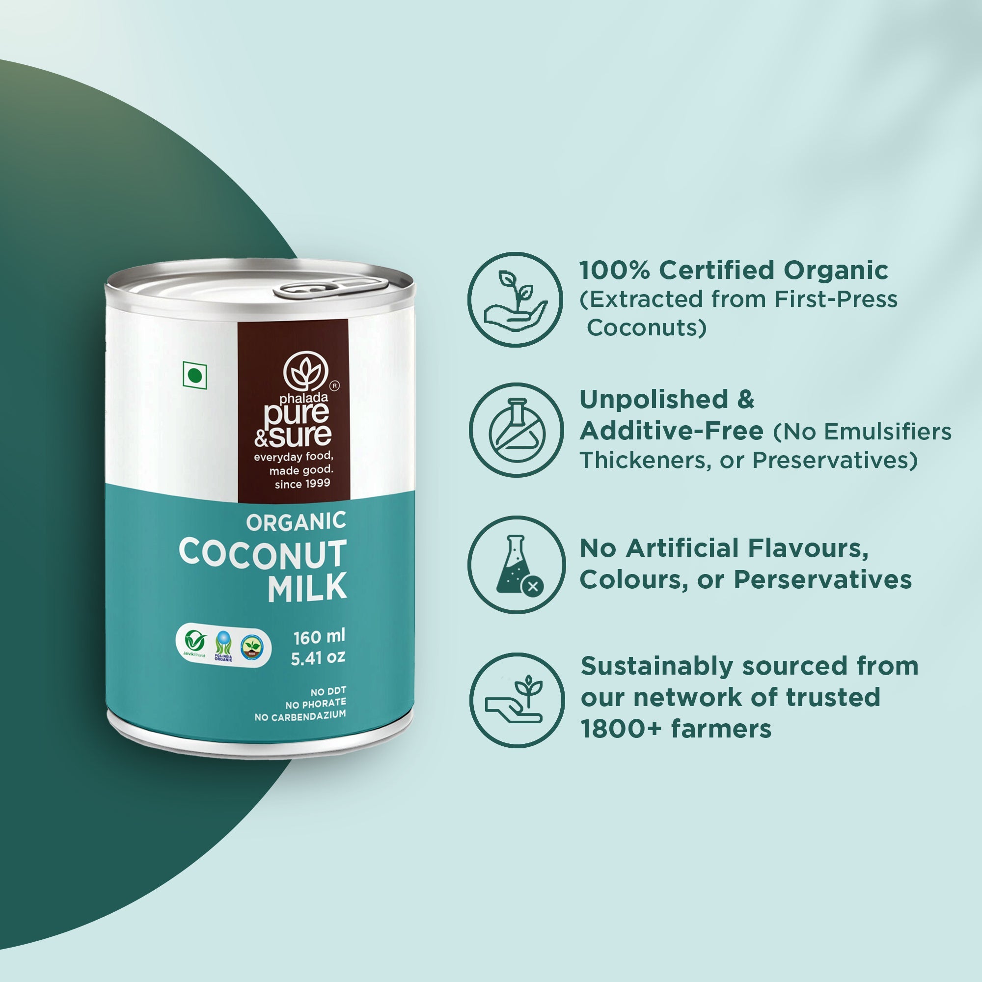 Pure & Sure Organic Coconut Milk