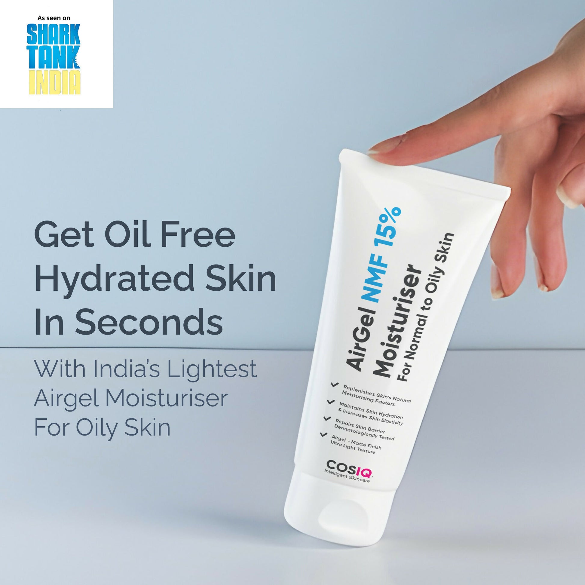 Cos-IQ AirGel NMF 15% for Oily Skin Moisturizer - Distacart