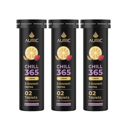 Auric Chill 365 Tablets | Lemon Flavour - Dista