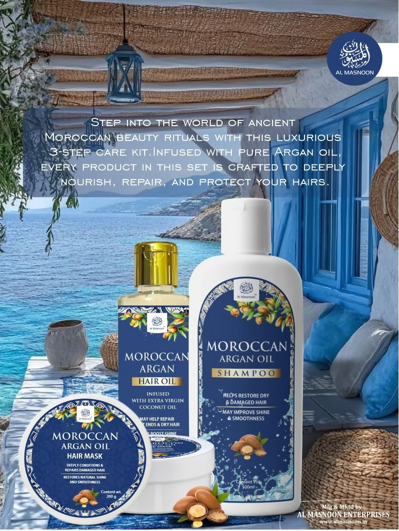 Al Masnoon Moroccan Hair Care Kit - Distacart