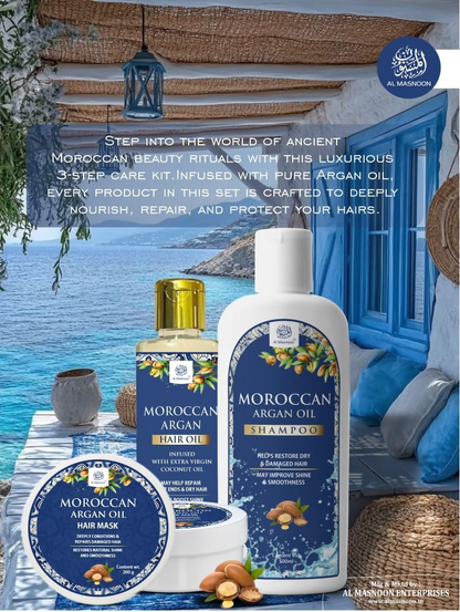 Al Masnoon Moroccan Hair Care Kit - Distacart