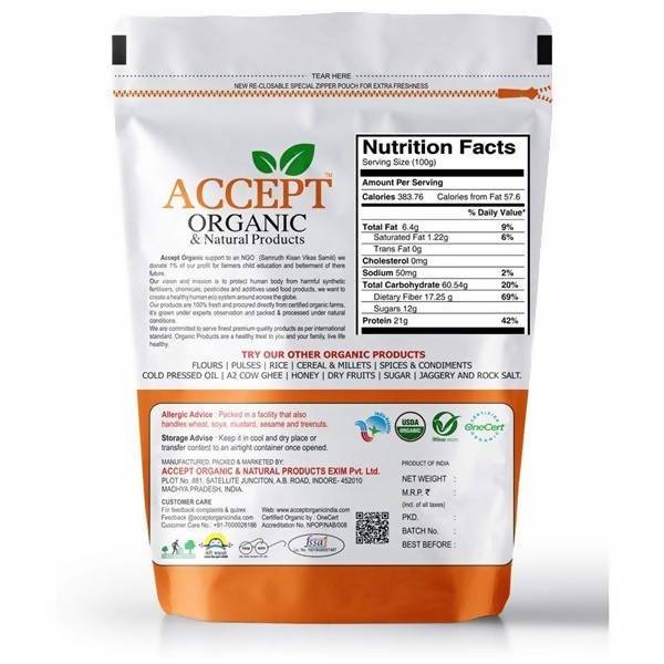 Accept Organic Masala Chana