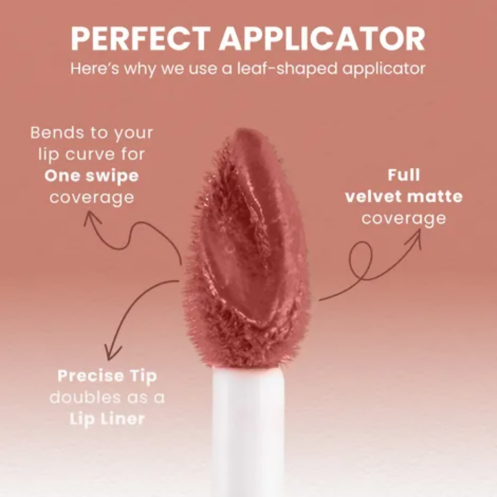 NY Bae Velvet Mousse Liquid Lipstick - Flirty Nude 07 - Distacart