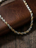 NVR Men's Handcrafted Rhodium Plated Chain - Distacart