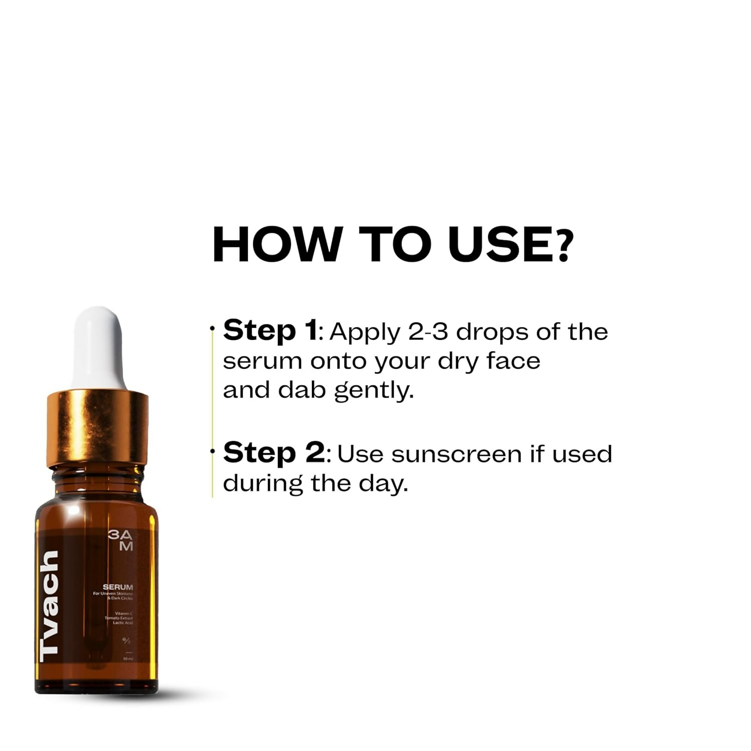 3 AM Vitamin C Serum For Uneven Skin - Distacart