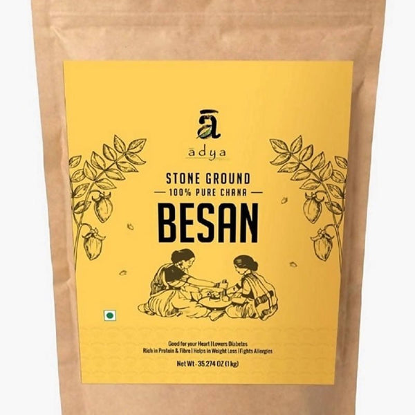 Adya Organics Stone Ground Besan