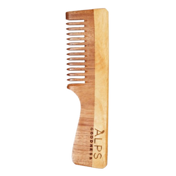 Alps Goodness 100% Natural Neem Comb - Distacart