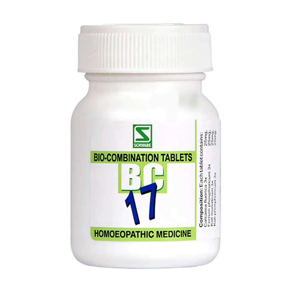 Dr. Willmar Schwabe India Bio-Combination 17 (BC 17) Tablet - Distacart