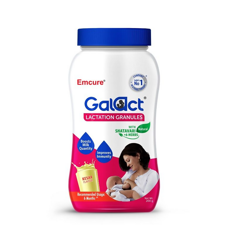 Galact Granules Lactation Granules - Kesar Flavor With Shatavari - Distacart