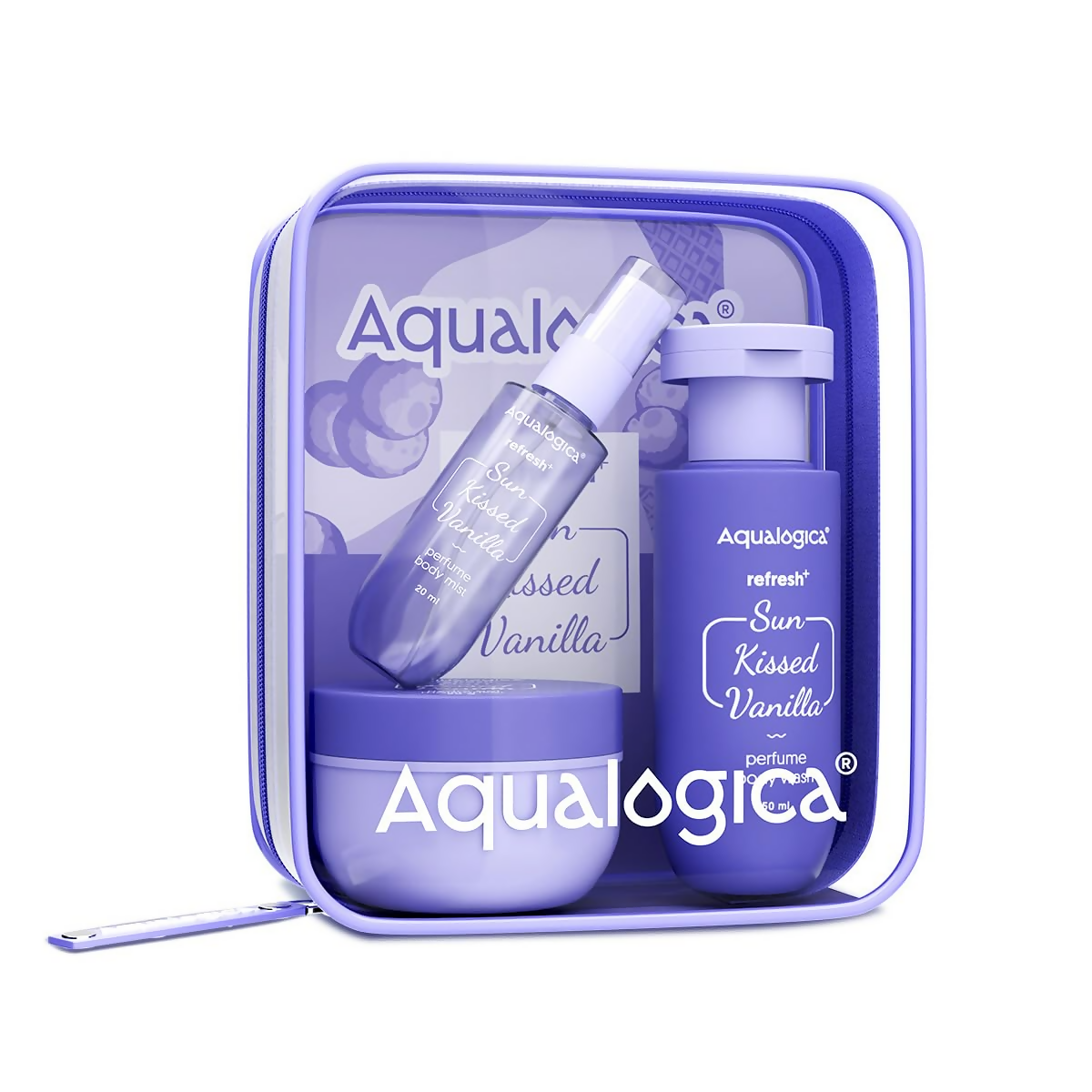 Aqualogica Refresh+ Vanilla Body Care Gift Set Kit