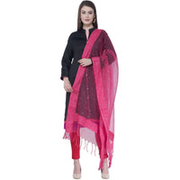 Thumbnail for A R SILK Gajari Color Chandna Dupattas and Chunnis