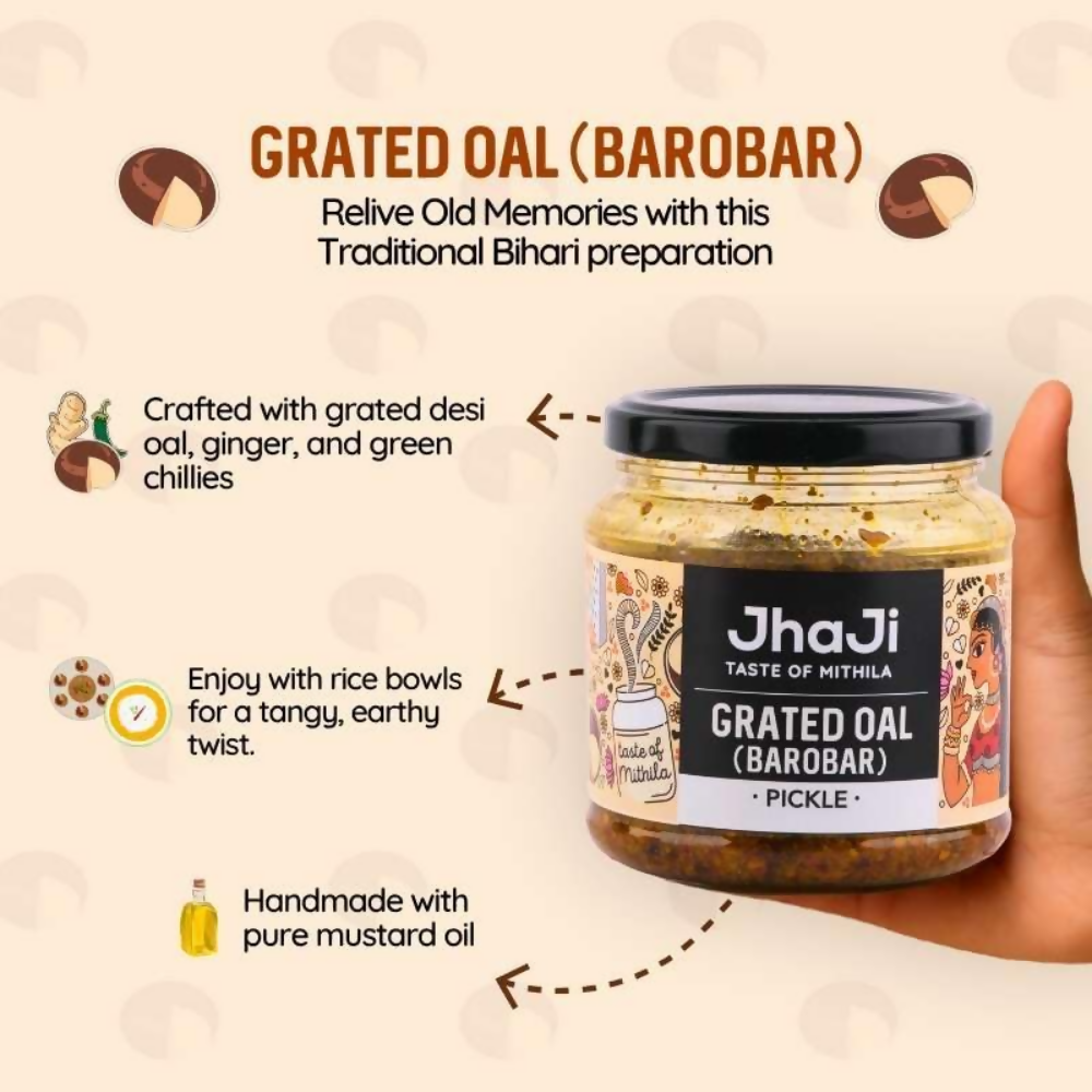 Jhaji Store Oal Ginger Chilli Mix Pickle - Distacart