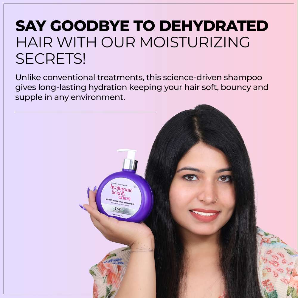 TYC Moisture Filling Shampoo - Hyaluronic Acid + Onion - Dista