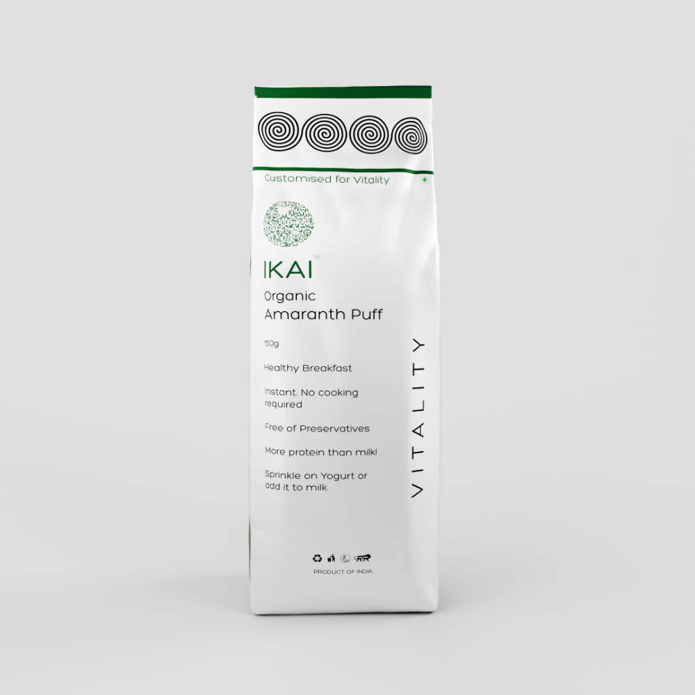 IKAI Organic Amaranth Puff - Distacart