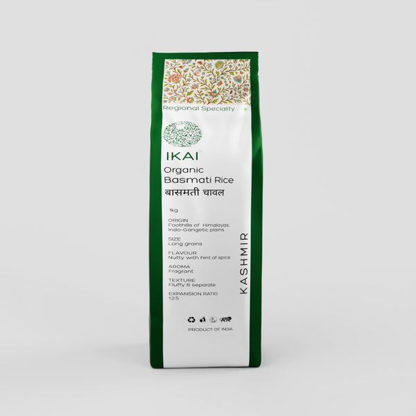 IKAI Organic Basmati Rice (Long Grain) - Distacart