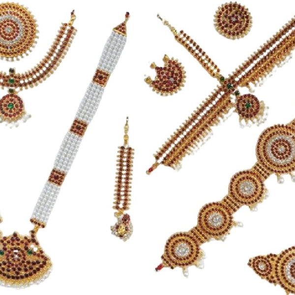 Elite Trading Bharatnatyam/Bridal jewelry set for women - Distacart