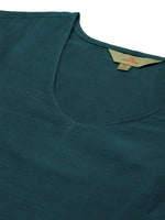 Thumbnail for Anouk Women Solid Regular Kurta with Trousers & With Dupatta - Distacart