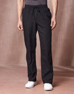 Thumbnail for Fabmade White Black Combo Men Linen Pajama - Distacart