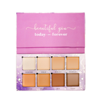 Thumbnail for Aflairza Soft Glam Base Palette for Blendable, Long-Lasting Formula with Vitamin E & Jojoba Oil