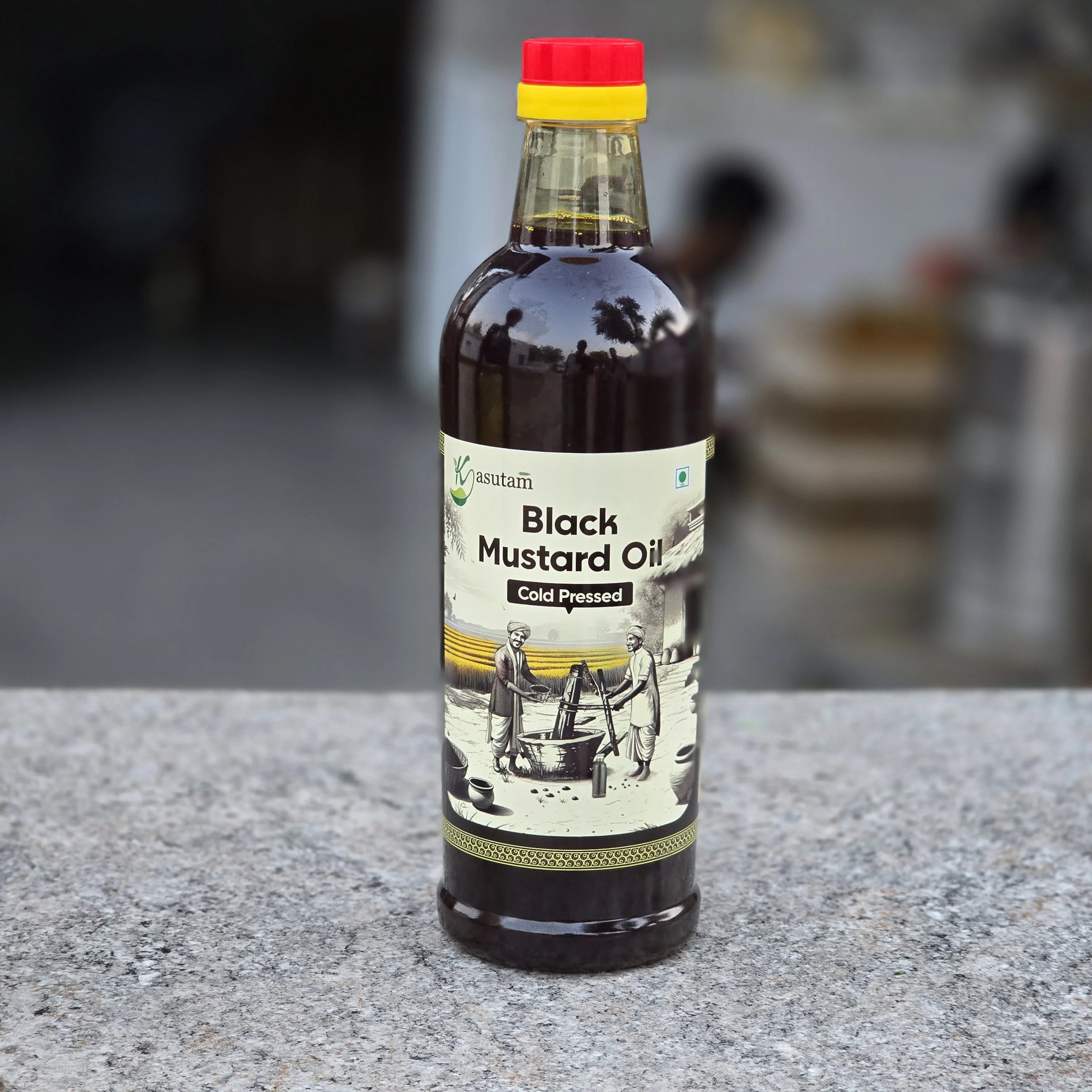 Kasutam Cold Pressed Black Mustard Oil - Distacart