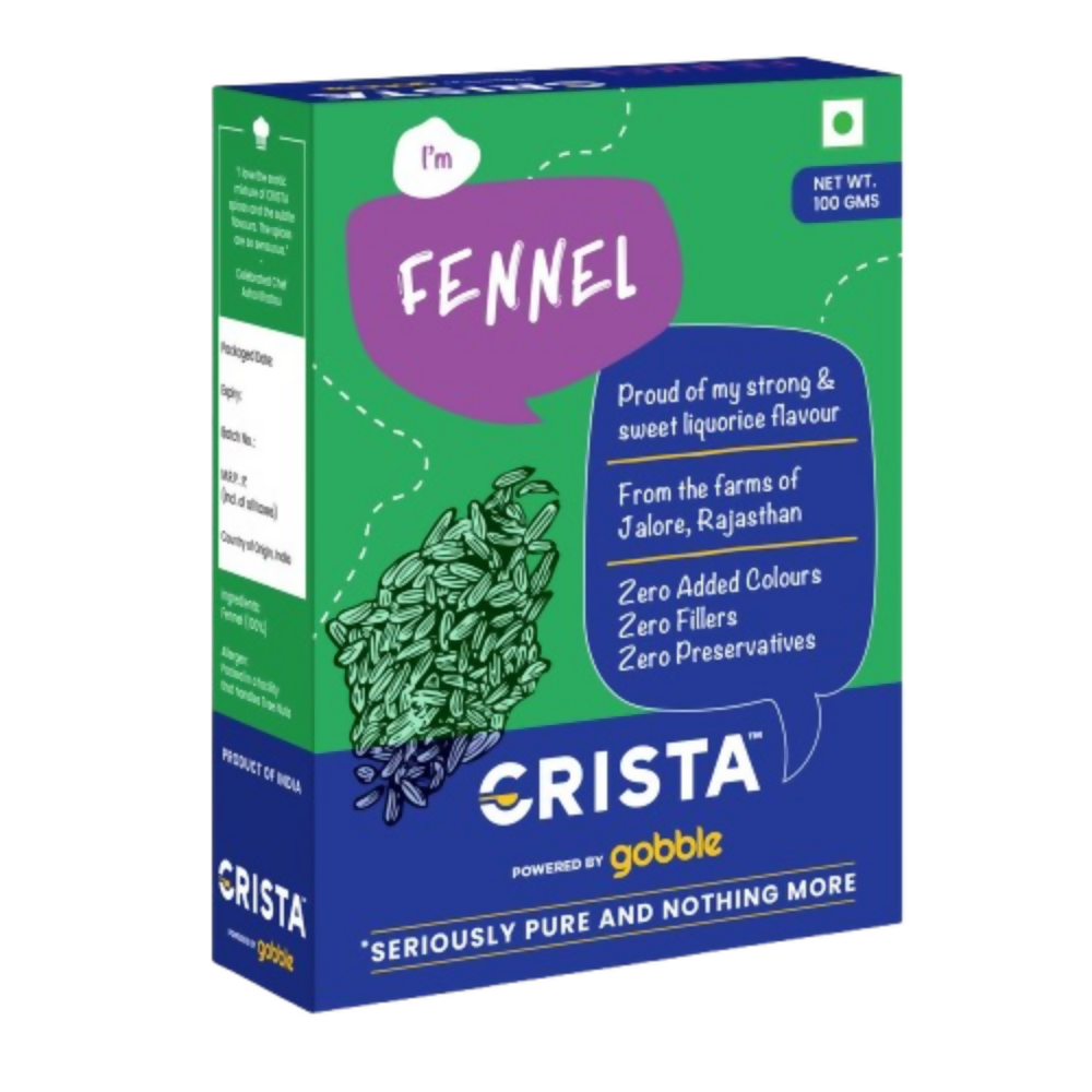 Crista Spices Fennel - Distacart