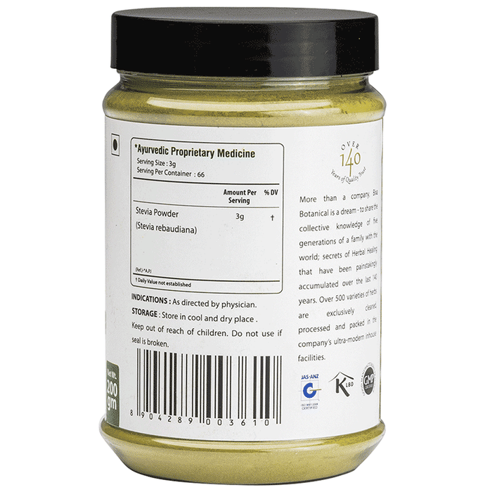 Bixa Botanical Stevia Powder