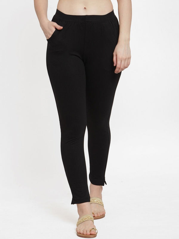 TAG 7 Women Pack of 2 Solid Ankle-Length Leggings - Distacart