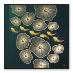 Thumbnail for Tehzeeb Creations Golden Embossed Wall Painting