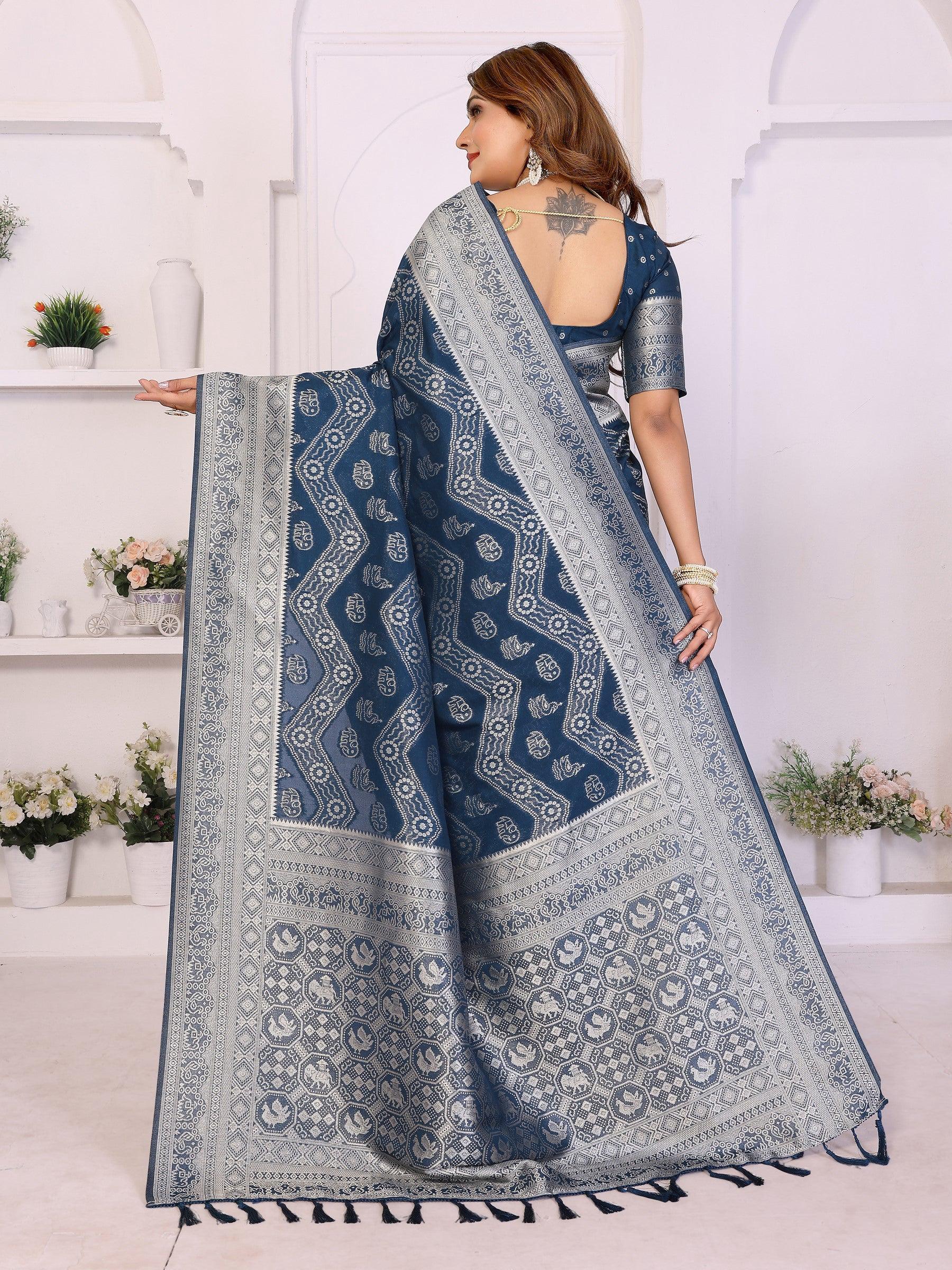 Anaita Premium Georgette Silk Saree - Distacart
