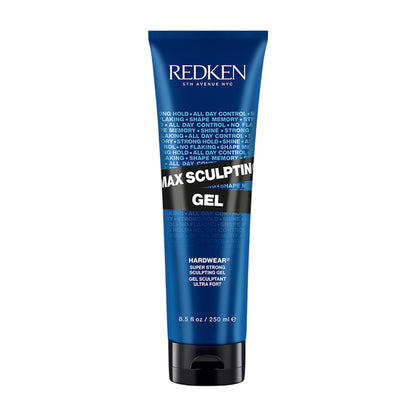 Redken Max Sculpting Gel For All-Day Strong Hold, Shape Memory & High Shine - Distacart