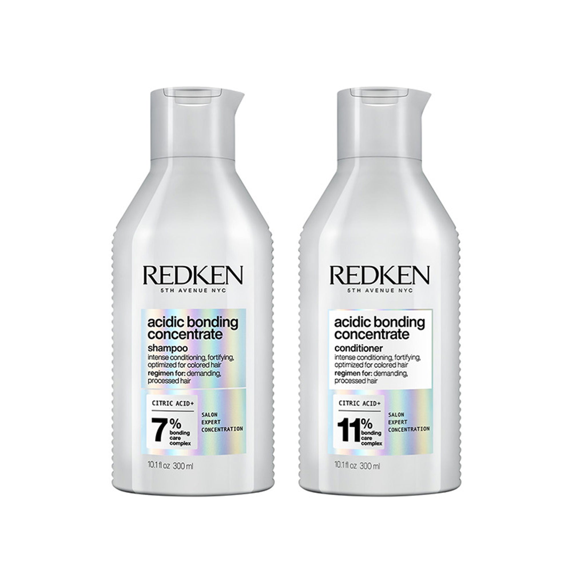 Redken Damaged Hair Combo - Acidic Bonding Concentrate Shampoo & Conditioner - Distacart