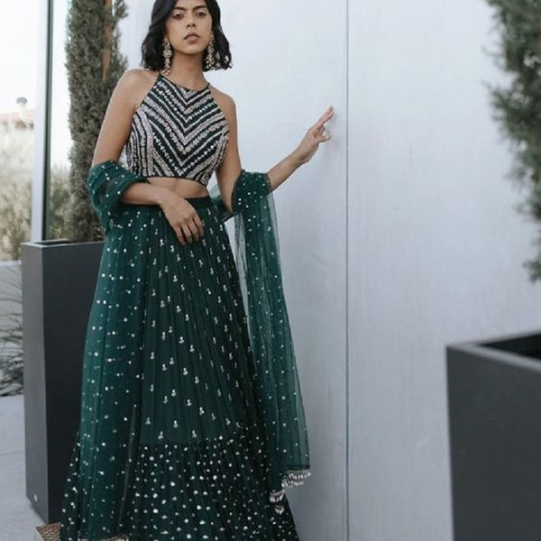 Lehenga Mart Glamorous Designer Lehenga Choli for Bridal and Bridesmaids Wedding Wear Choli - Distacart